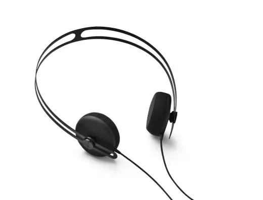 Tracks Headphones w/ One Button Mic - Black