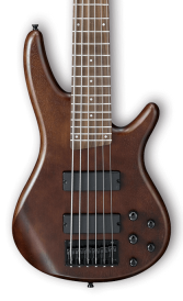 GIO Series 6-String Bass Guitar HH - Walnut Flat