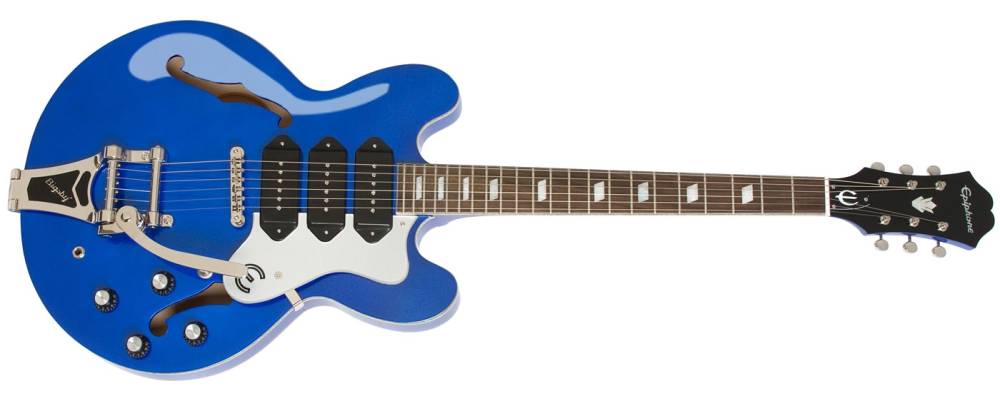 Epiphone Riviera P93 Blue Royale | Long & McQuade