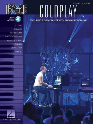 Hal Leonard - Coldplay: Piano Duet Play-Along Volume 45 - Piano Duets (1 Piano, 4 Hands) - Book/Audio Online