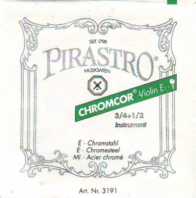 Pirastro - Violin Chromcor Set Ball End 4/4