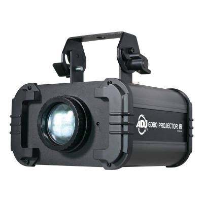 12W LED Gobo Projector IR with 4 gobos/color gels
