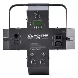 2-in-1 RGBAW LED Effect Moonflower & Strobe