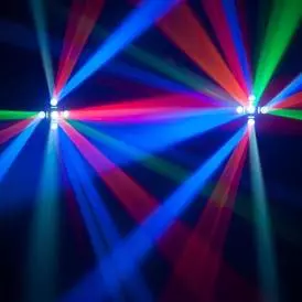 2-in-1 RGBAW LED Effect Moonflower & Strobe