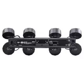 Retro 8 Head Beam Effect - DMX with 8x3W RGBW LED (30W)