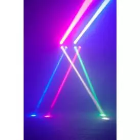 Retro 8 Head Beam Effect - DMX with 8x3W RGBW LED (30W)