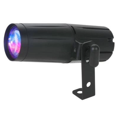 8W LED QUAD DMX Pinspot avec tlcommande IR et UC3