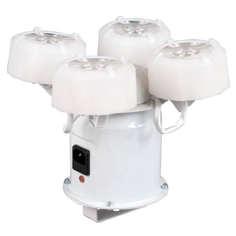 Retro Helicopter Beam Effect with 4x3W RGBW LED