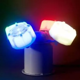 Retro Helicopter Beam Effect with 4x3W RGBW LED