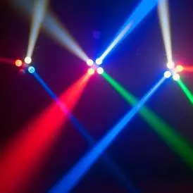 Retro Helicopter Beam Effect with 4x3W RGBW LED