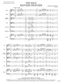 The Wild Western Frontier - Newbold - String Orchestra - Gr. 1.5