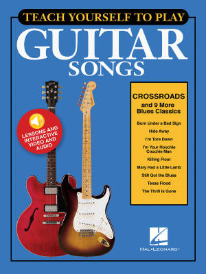 Hal Leonard - Teach Yourself to Play Crossroads & 9 More Blues Classics - Guitar TAB - Book/Media Online