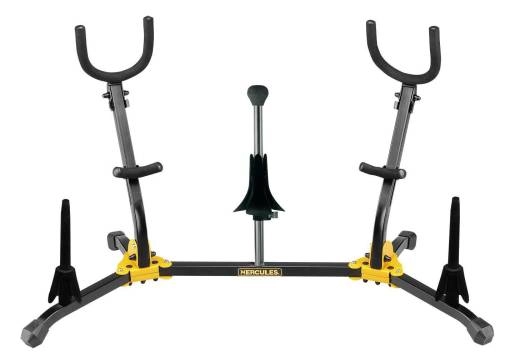 Hercules Stands - Duo Alto/Tenor Saxophone Stand