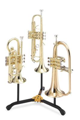 Hercules Stands - 2 Trumpets/Cornets and 1 Flugelhorn Stand