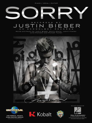 Hal Leonard - Sorry - Bieber - Piano/Vocal/Guitar - Sheet Music