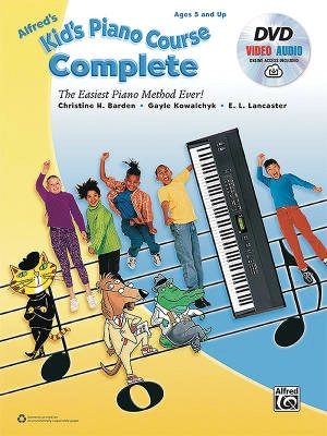 Alfred Publishing - Alfreds Kids Piano Course, Complete - Barden /Kowalchyk /Lancaster - Piano - Book/DVD/Media Online