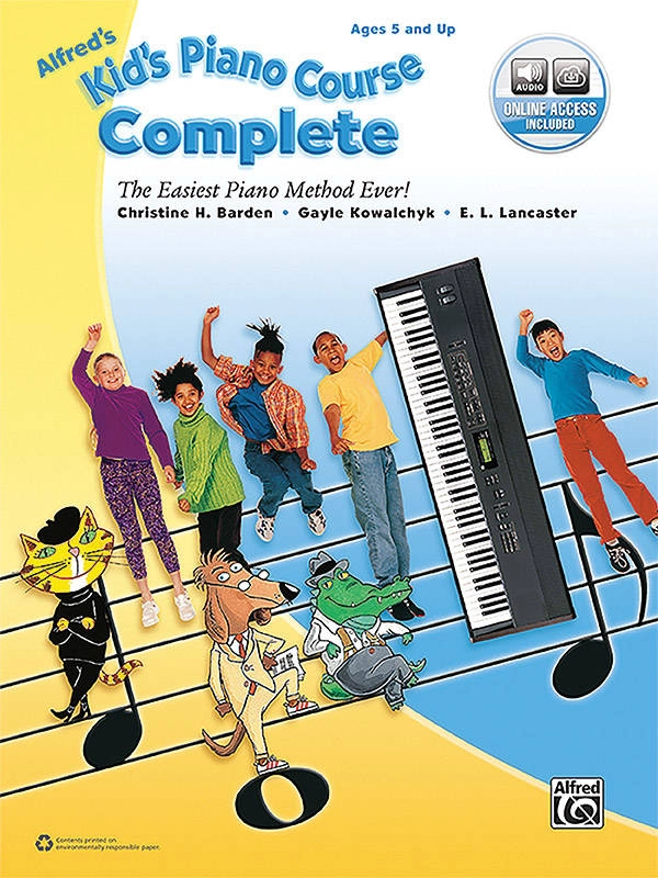 Alfred\'s Kid\'s Piano Course, Complete - Barden /Kowalchyk /Lancaster - Piano - Book/Audio Online