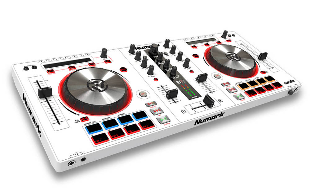 Numark - Mixtrack Pro 3 Special Edition DJ Controller for Serato DJ - White