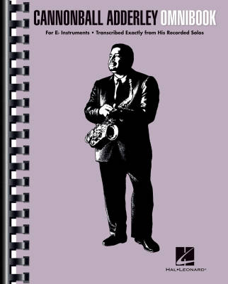 Hal Leonard - Cannonball Adderley--Omnibook - Eb Instruments - Book