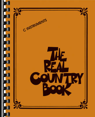 Hal Leonard - The Real Country Book - Instruments C - Livre