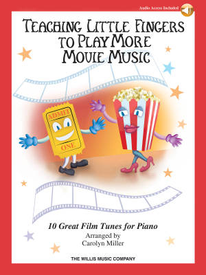 Hal Leonard - Teaching Little Fingers to Play More Movie Music - Miller - Late Elementary Piano - Book/Audio Online