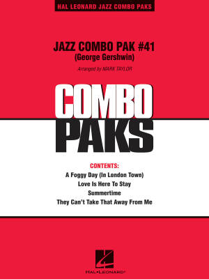 Hal Leonard - Jazz Combo Pak #41 (George Gershwin) - Taylor - Jazz Combo/Audio Online - Gr. 3