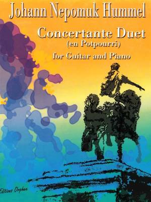 Concertante Duet (en Potpourri) - Hummel - Guitar/Piano - Score/Parts