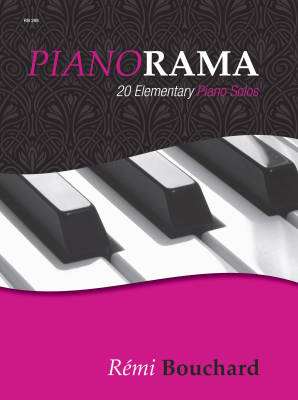 Debra Wanless Music - Pianorama: 20 Elementary Piano Solos - Bouchard - Piano - Livre