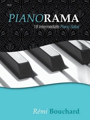 Debra Wanless Music - Pianorama 18: Intermediate Piano Solos - Bouchard - Piano - Book
