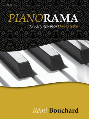 Debra Wanless Music - Pianorama : 13 Early Advanced Piano Solos - Bouchard - Piano - Livre