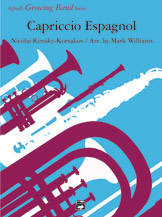 Alfred Publishing - Capriccio Espagnol - Rimsky-Korsakov/Williams - Concert Band - Gr. 3