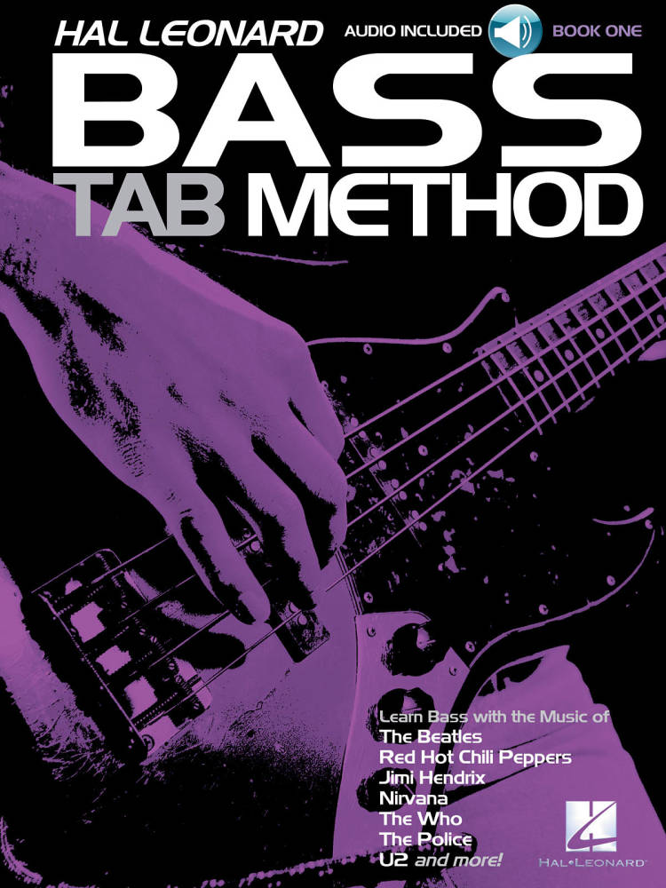 Hal Leonard Bass Tab Method Book 1 - Wills - Bass Guitar - Book/CD