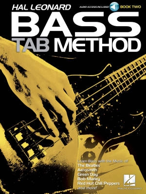 Hal Leonard Bass Tab Method  Book 2 - Bass Guitar - Book/Audio Online