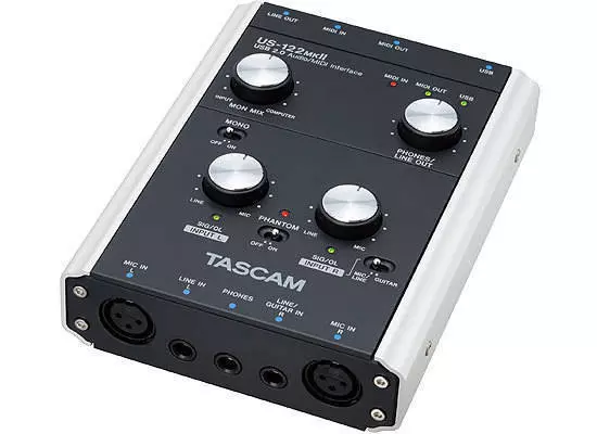 US-122MKII - 2 In/Out USB Audio/MIDI Interface