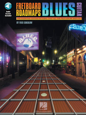 Hal Leonard - Fretboard Roadmaps: Blues Guitar - Sokolow - Book/Audio Online