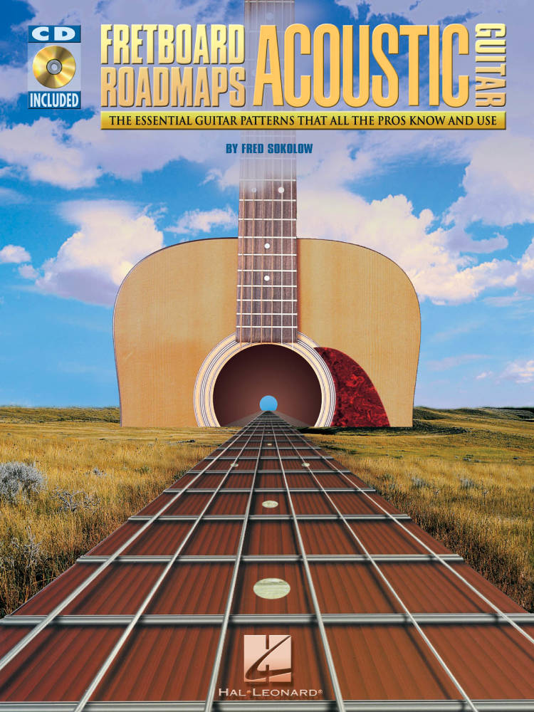 Fretboard Roadmaps: Acoustic Guitar - Sokolow - Book/CD