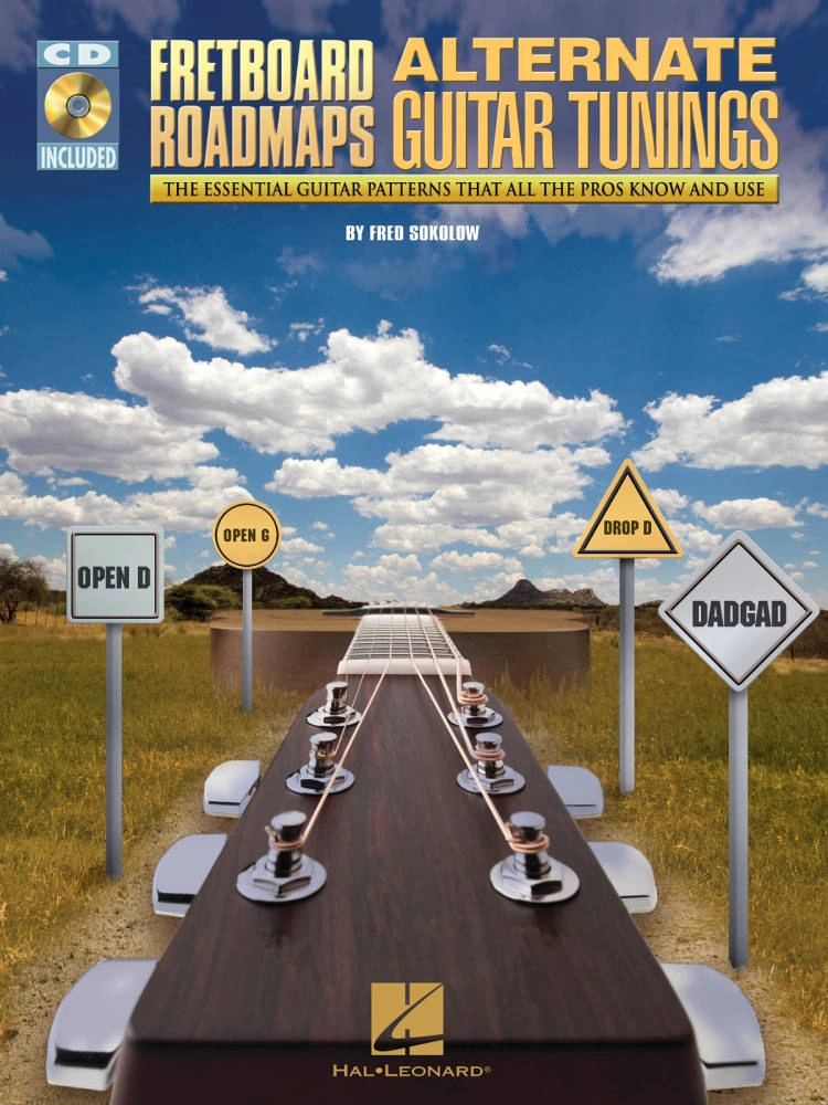 Fretboard Roadmaps: Alternate Guitar Tunings - Sokolow - Book/CD