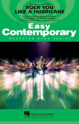 Hal Leonard - Rock You Like a Hurricane - Rarebell /Meine /Schenker /Brown - Fanfare - Niveau 2-3