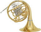 Yamaha Band - Custom Double French Horn, Geyer Style, Lacquered w/Detachable Bell