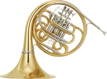 Custom Double French Horn, Geyer Style, Lacquered w/Detachable Bell