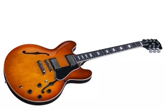ES-335 Plain Top 2016 - Faded Lightburst