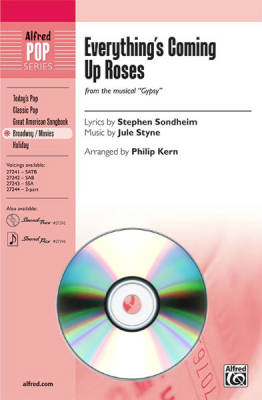 Alfred Publishing - Everythings Coming Up Roses (from Gypsy) - Sondheim/Styne/Kern - SoundTrax CD