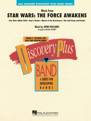 Hal Leonard - Music from Star Wars: The Force Awakens - Williams/Sweeney - Concert Band - Gr. 2.5