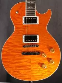 Custom Shop Les Paul Std Quilt w/Carved Heel