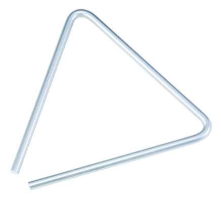Fiesta 8-Inch Aluminum Triangle