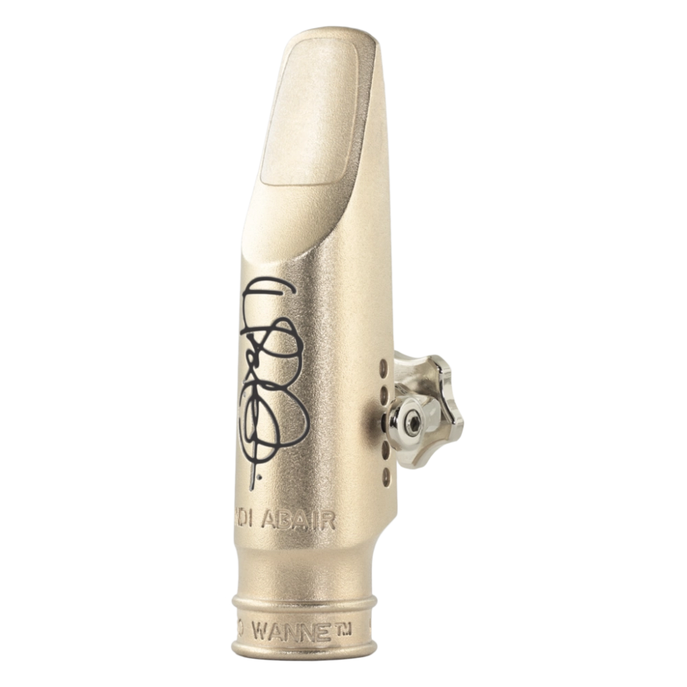 Mindi Abair Custom Alto Sax Mouthpiece - Nickel Plated, 6