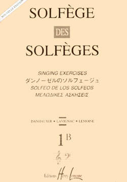Editions Henry Lemoine - Solfege des Solfeges Vol.1B (Without Piano) - Lavignac - Voice - Book