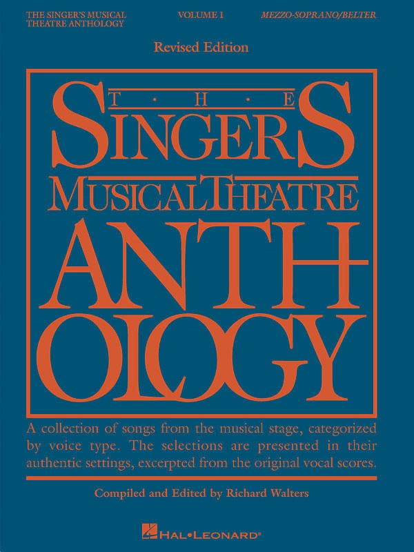 The Singer\'s Musical Theatre Anthology Volume 1 - Walters - Mezzo-Soprano/Belter Voice - Book