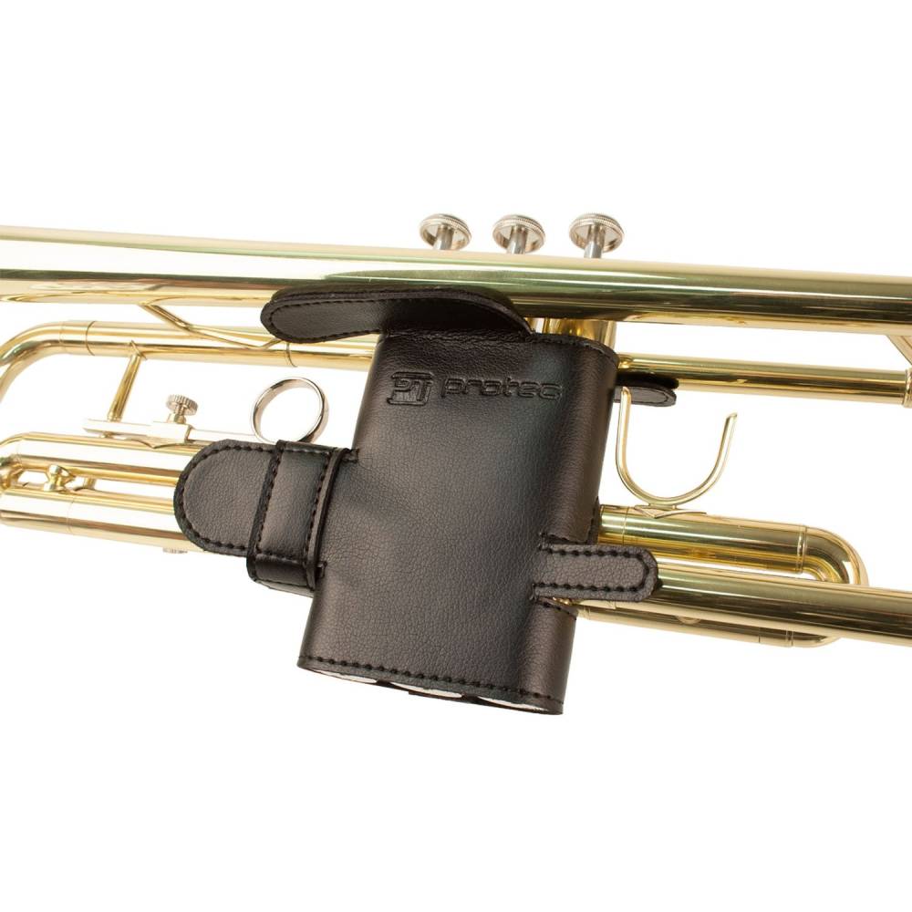 Trumpet 6-Point Leather Valve Guard
