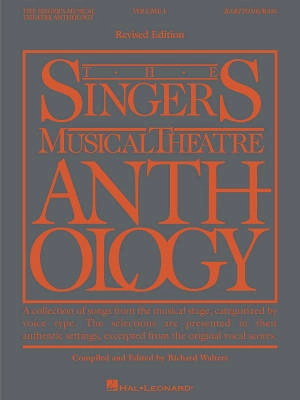 Hal Leonard - The Singers Musical Theatre Anthology Volume 1 - Walters - Baritone/Bass Voice - Book
